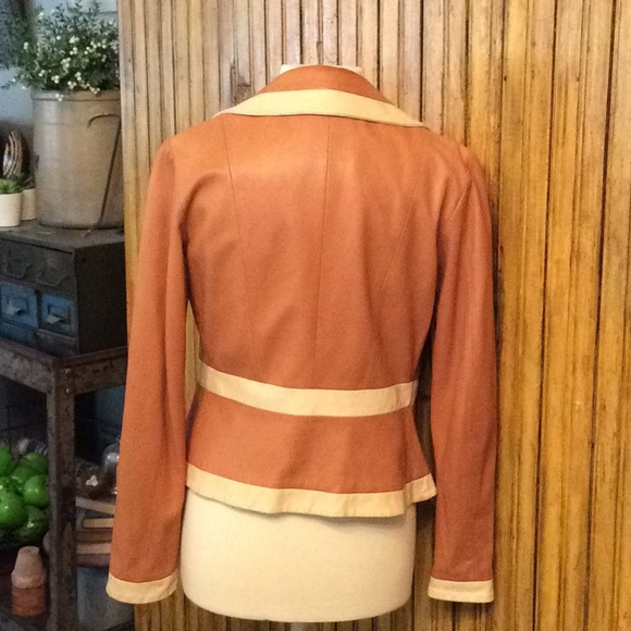 Artico Made In Italy Leather Coat - Picture 3 of 8